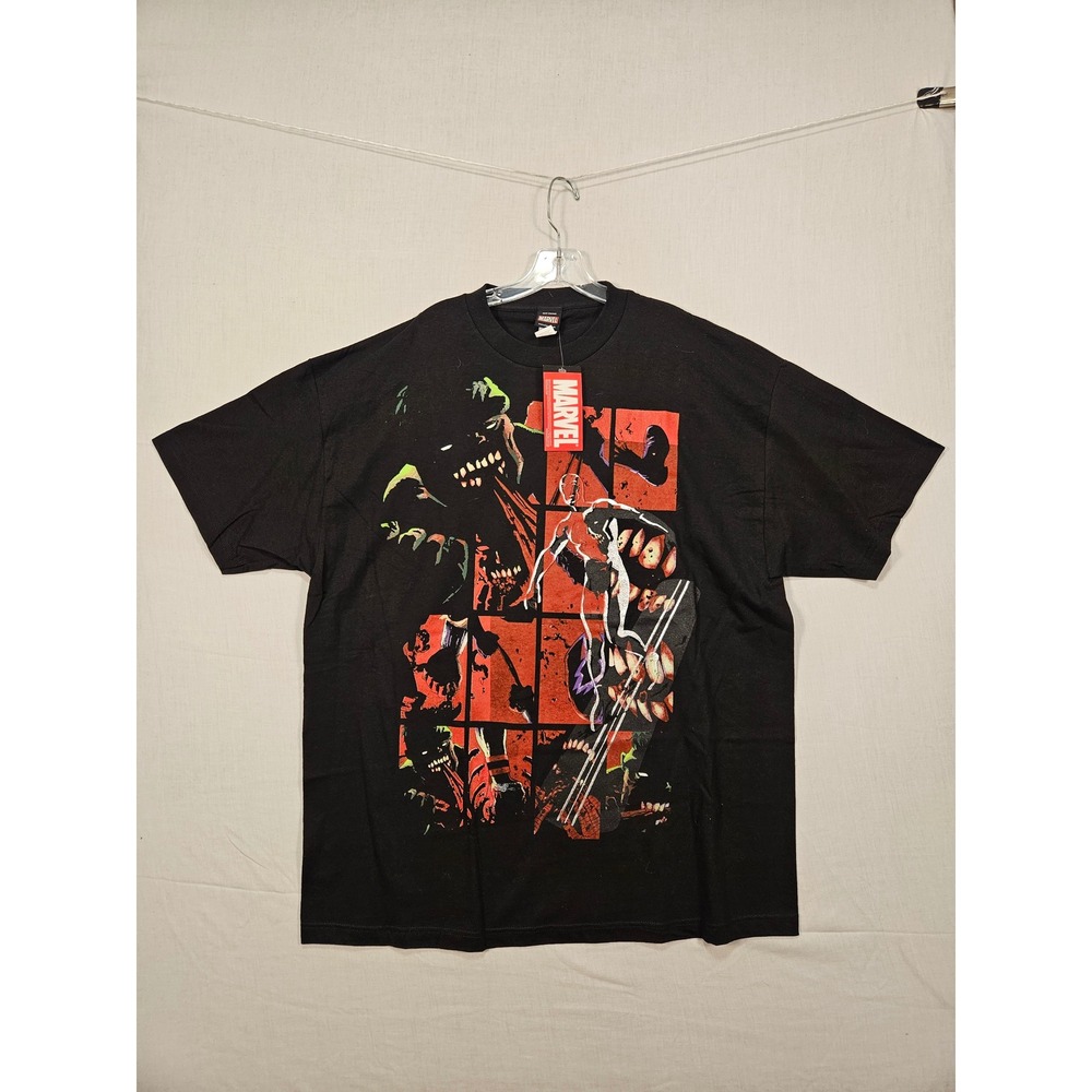 Marvel Zombies Mad Engine Black Graphic T-Shirt Mens 2XL New With Tags